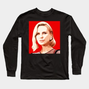 Charlize Theron Long Sleeve T-Shirt